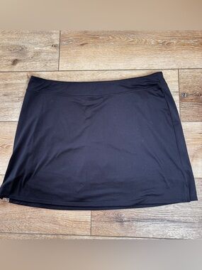 Tranquility Skort Black Comfort Stretch Size XL X-Large Tennis Golf Pickleball